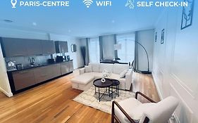 Paris T2 Deco Moderne, Wifi, Proche Champs-Elysees